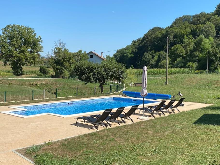 Ruralna Kuca 'Villa Zagorka' Za Odmor Sa Bazenom I Bocalistem Donja Pacetina ภายนอก รูปภาพ