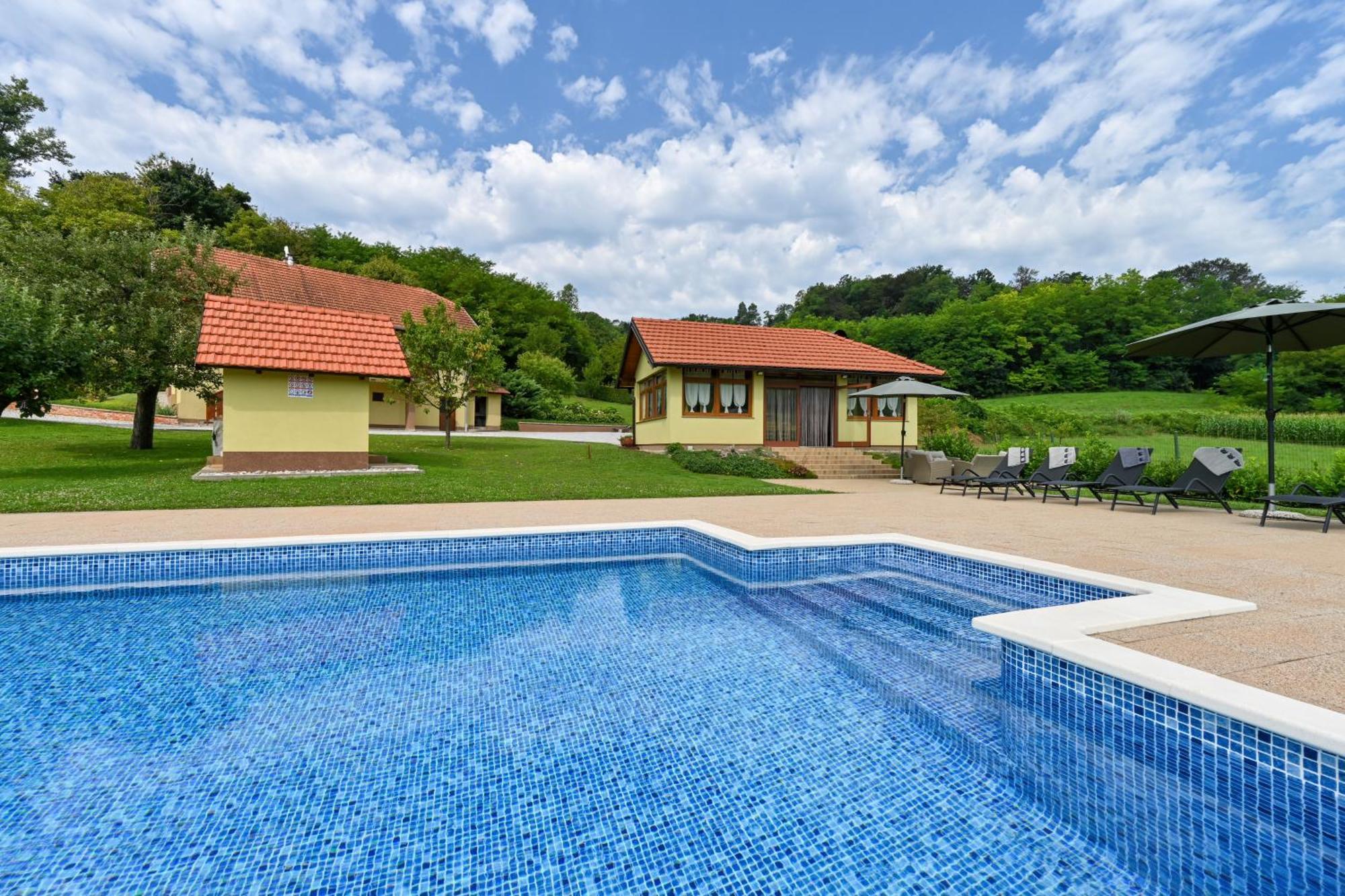 Ruralna Kuca 'Villa Zagorka' Za Odmor Sa Bazenom I Bocalistem Donja Pacetina ภายนอก รูปภาพ
