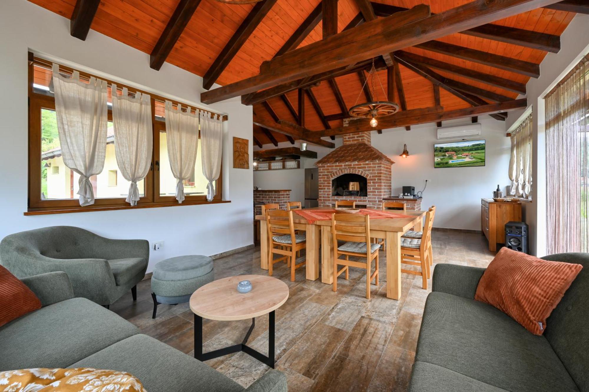 Ruralna Kuca 'Villa Zagorka' Za Odmor Sa Bazenom I Bocalistem Donja Pacetina ภายนอก รูปภาพ